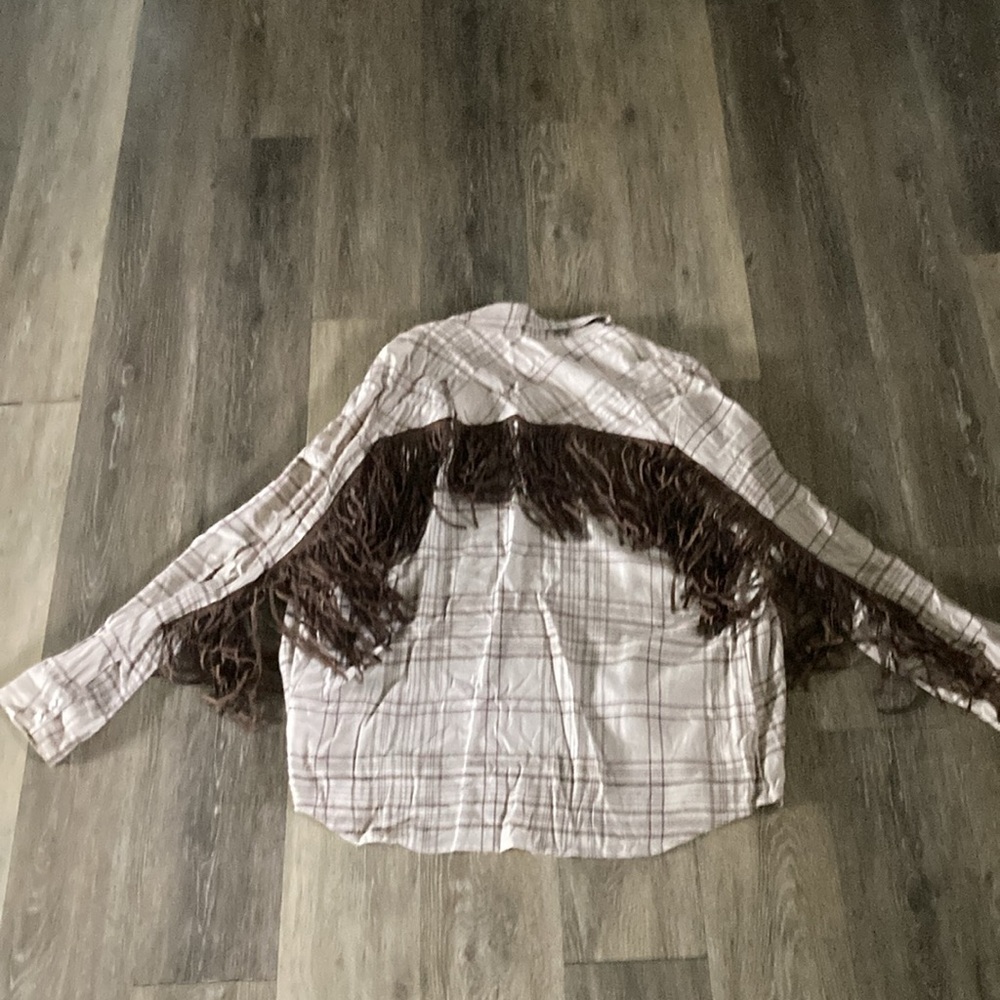 Idyllwind Fringe Flannel Western Shirt - Picture 3 of 3